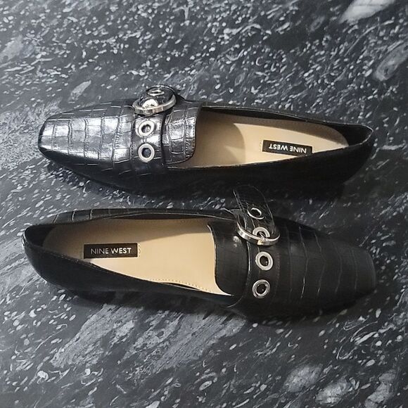 BRAND NEW NINE WEST BROWN SLIP ON LOAFERS SHOES - Picture 6 of 14